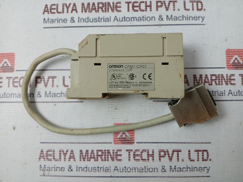 Omron Cpm1-cif01 Interface Unit 