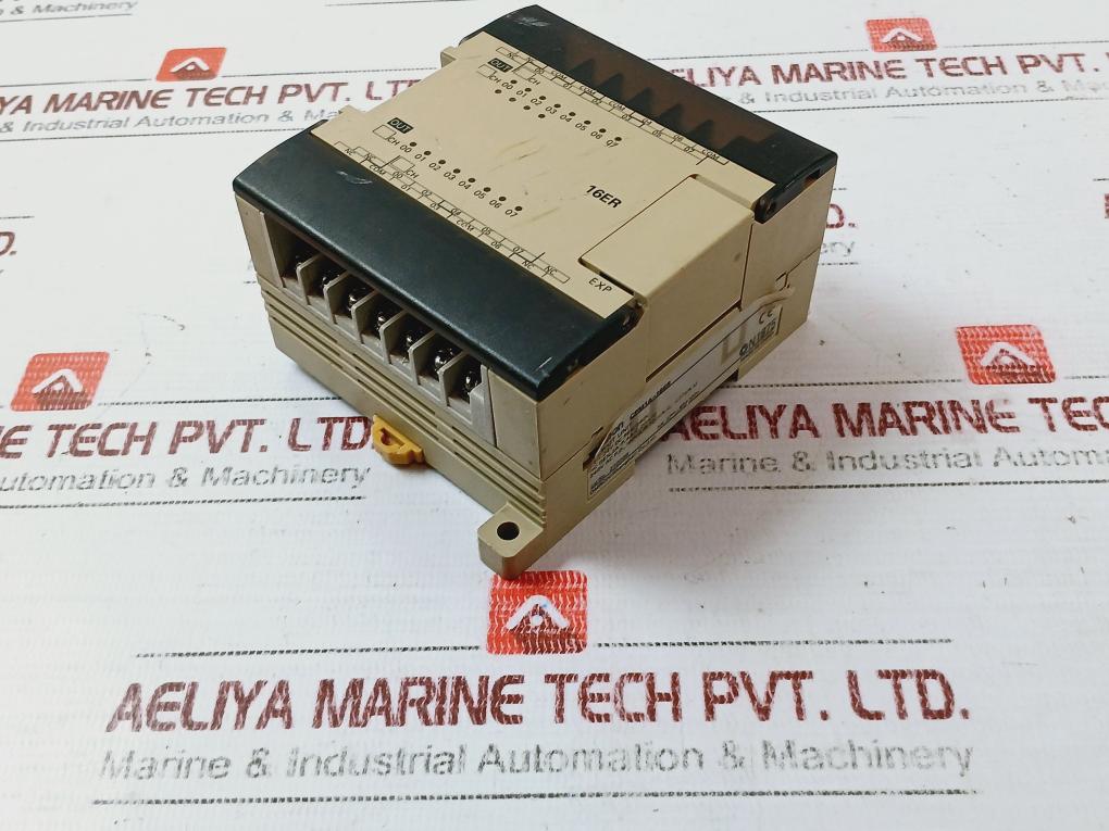 Omron Cpm1A-16Er 16-point Input Output Plc Module, 24V Dc / 240V Ac 2A Per Point
