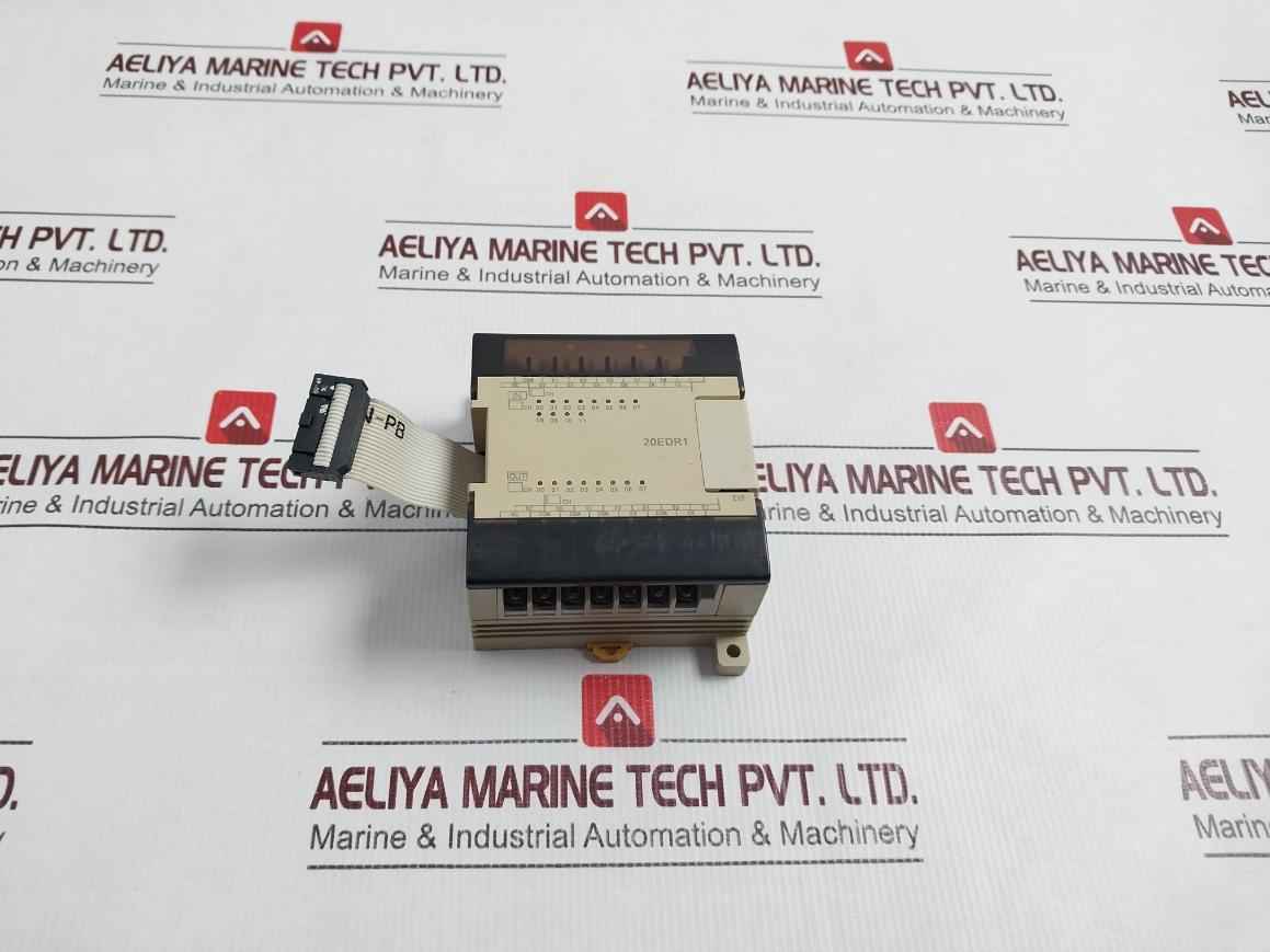 Omron Cpm1a-20edr1 Input/output Unit In 24v (dc)5ma Out 24v(dc) Res/250v(ac)