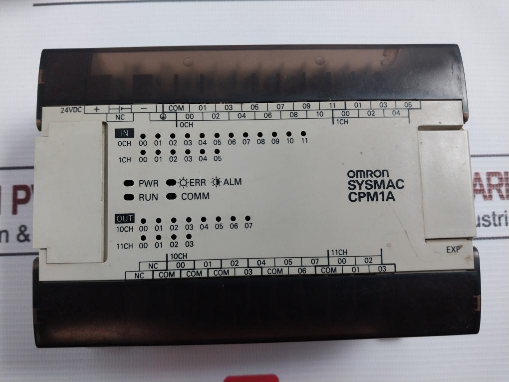 Omron Cpm1A-30Cdr-d Plc I/O Programmable Controller 24Vdc 5Ma/12Ma