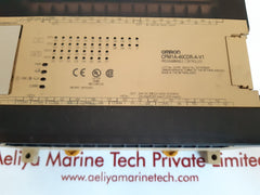 Omron cpm1a-40cdr-a-v1 programmable logic controller 24v dc