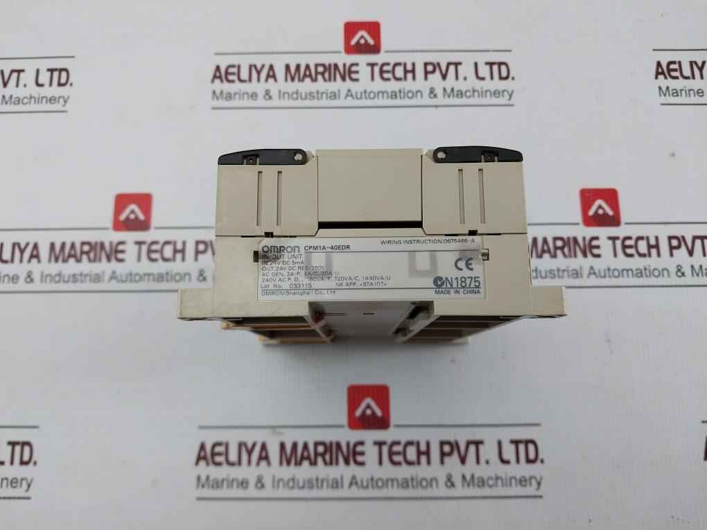 Omron Cpm1A-40Edr Plc Input/Output Module 24V Dc 5Ma