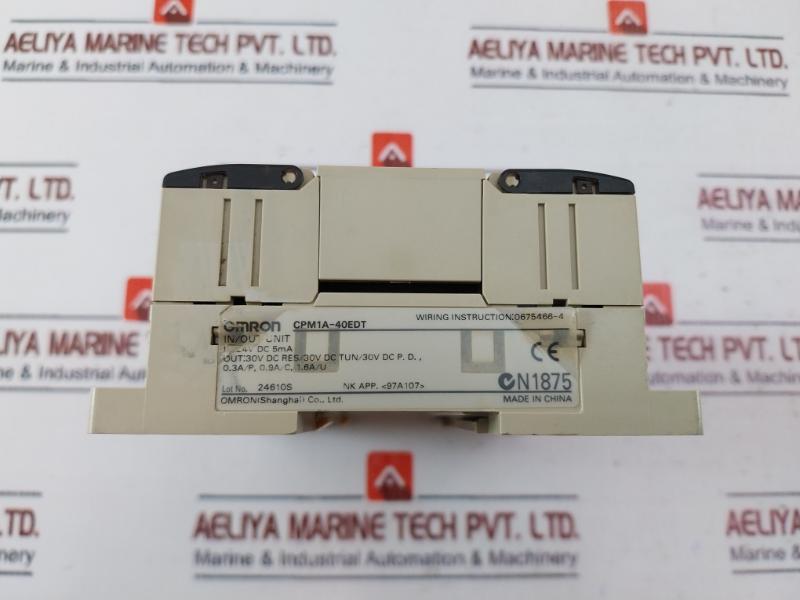 Omron Cpm1A-40Edt Plc Module Controller 24Vdc 5Ma