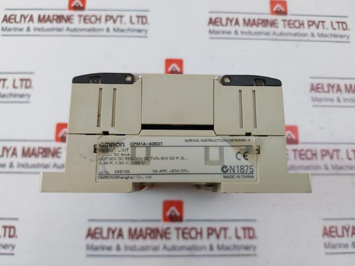 Omron Cpm1A-40Edt Plc Module Controller 24Vdc 5Ma