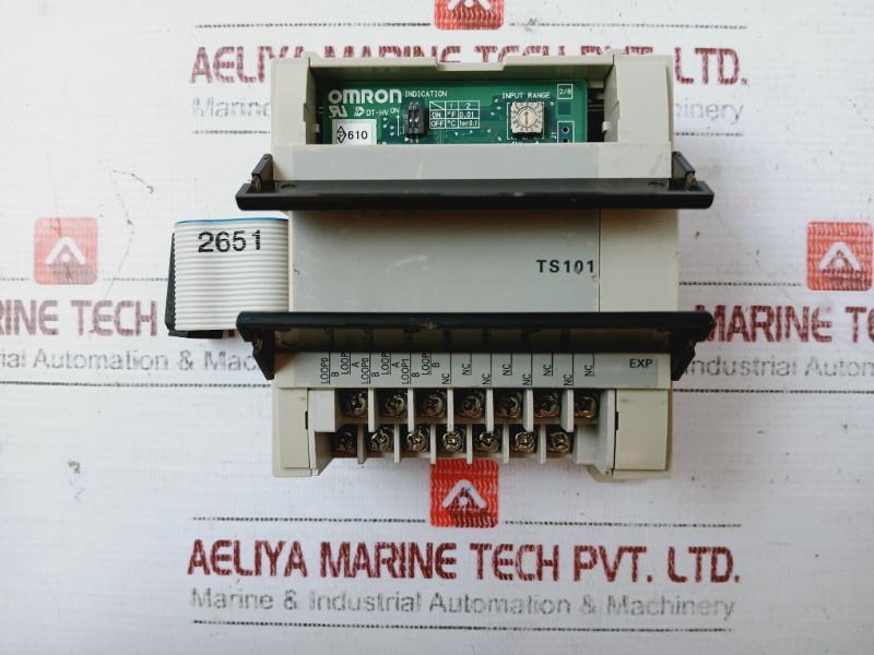 Omron Cpm1A-ts101 Temperature Sensor Module 03502025