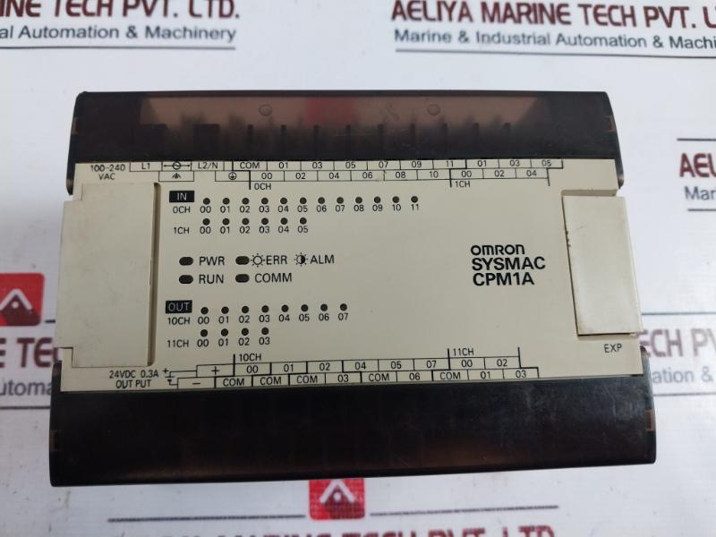 Omron Cpm1A-30Cdr-a Sysmac Programmable Controller 24Vdc 0.3A