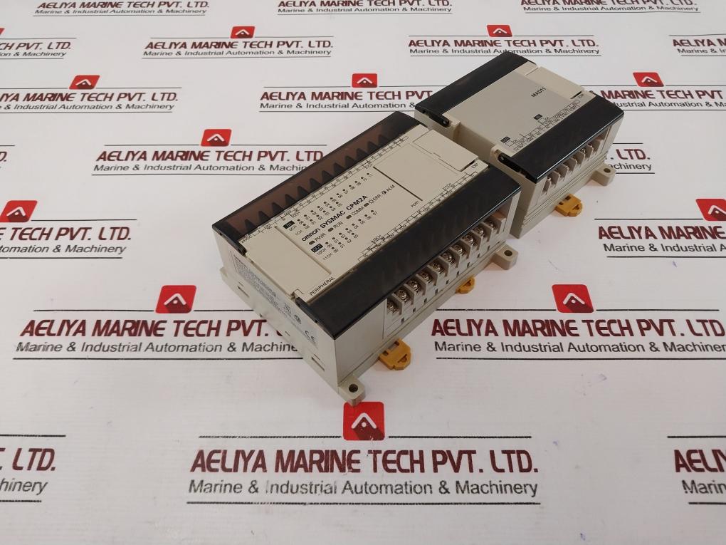 Omron Cpm2a-30cdr-d Sysmac Programmable Controller W/ Mad11 24vdc 20w