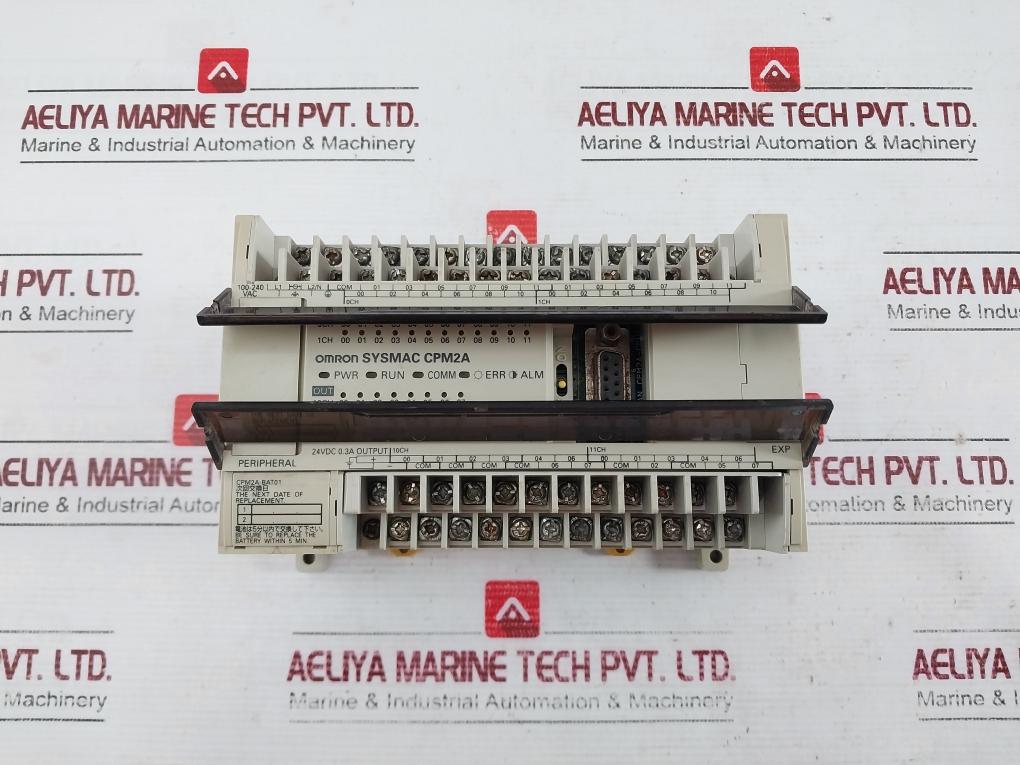 OMRON CPM2A-40CDR-A CPU Unit with I/O point 24VDC 0.3A