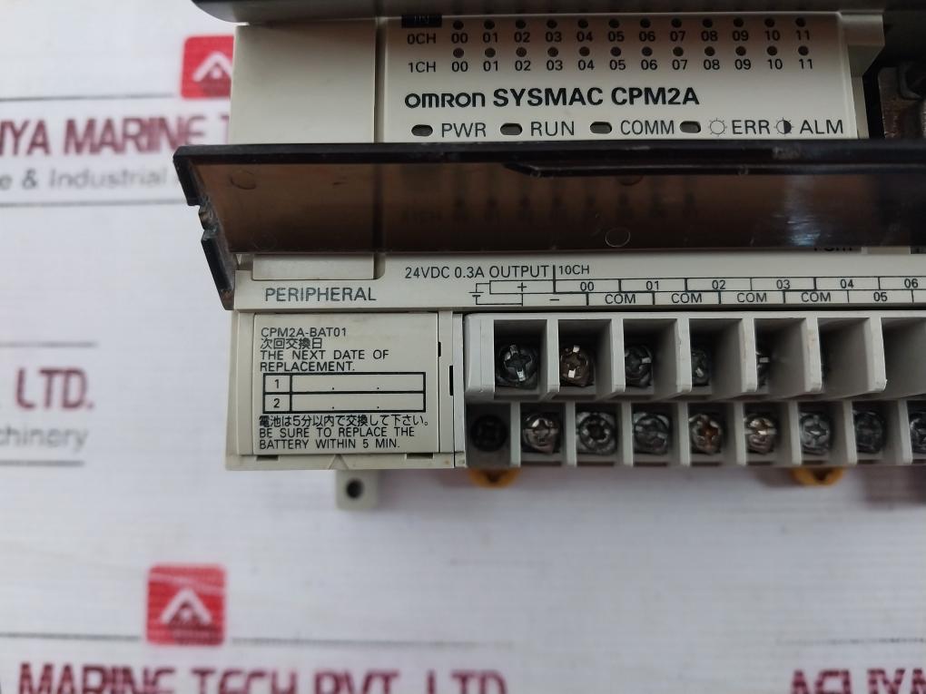 OMRON CPM2A-40CDR-A CPU Unit with I/O point 24VDC 0.3A