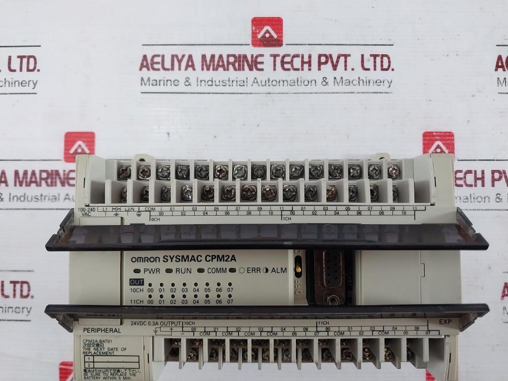 OMRON CPM2A-40CDR-A CPU Unit with I/O point 24VDC 0.3A