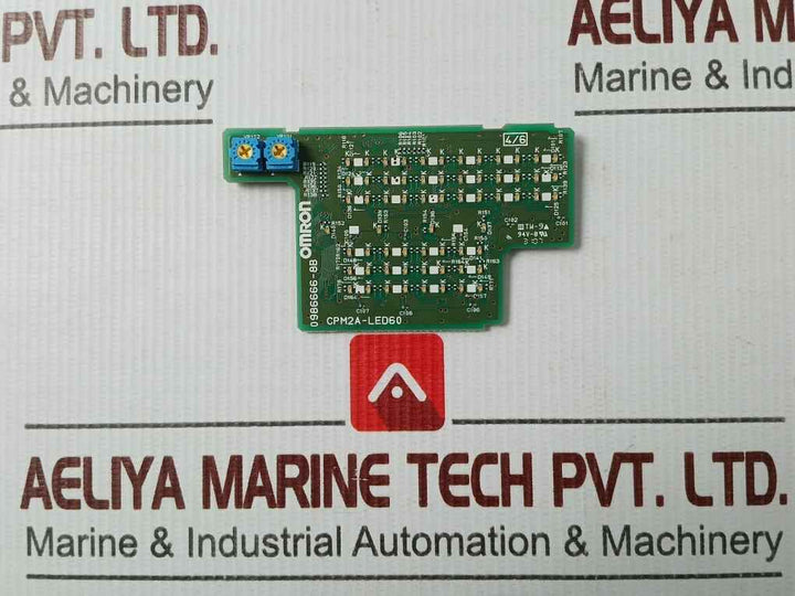 Omron Cpm2A-led60 Plc Display Board 94V-0 0986666-8Bomron