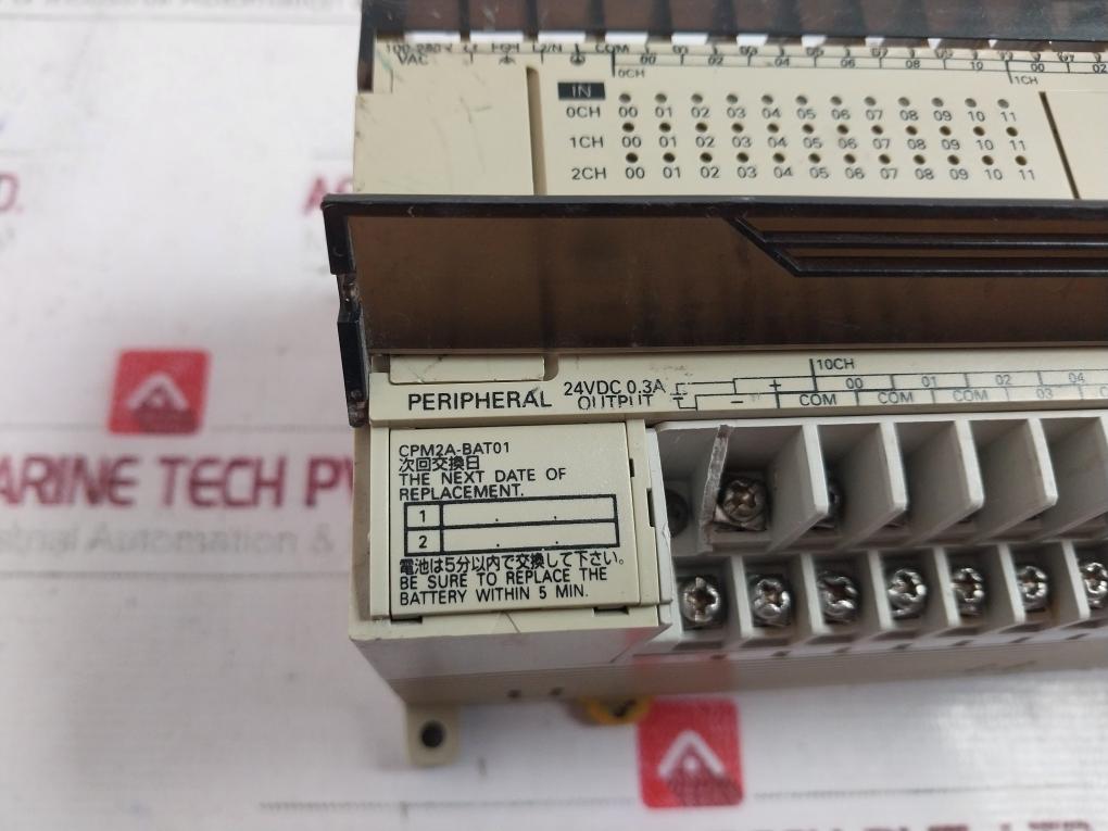 Omron Cpm2Ae-60Cdr-a Programmable Logic Controller 24Vdc 0.3A