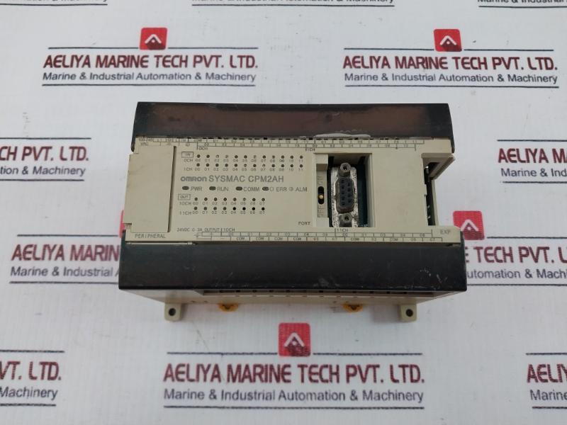 Omron Cpm2Ah-40Cdr-a Programmable Logic Controller 24Vdc 100-240V Ac
