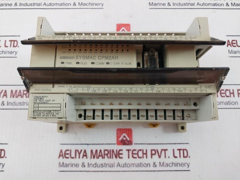 Omron Cpm2Ah-40Cdr-a Programmable Logic Controller 24Vdc 100-240V Ac