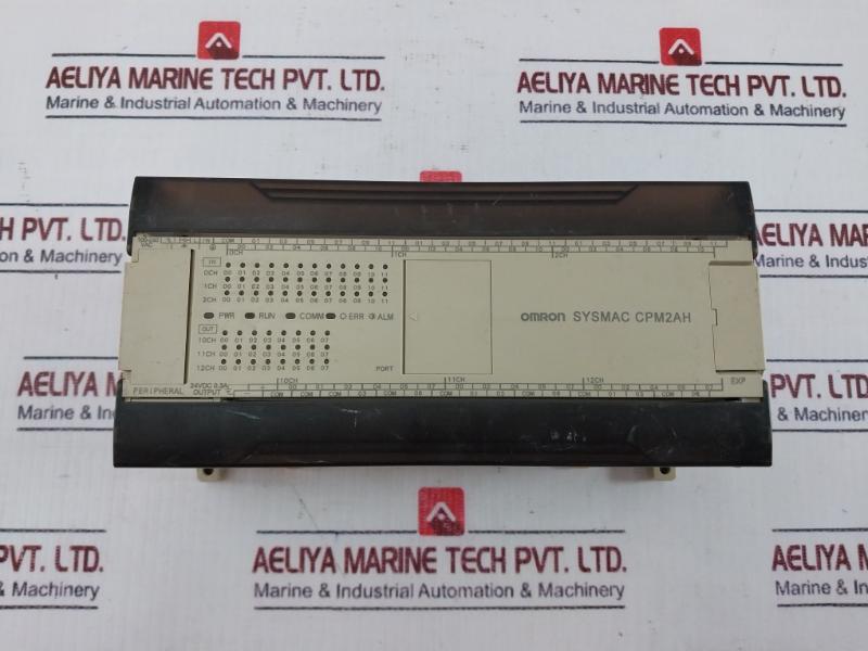 Omron Cpm2Ah-60Cdr-a Sysmac 60-point Programmable Controller 100-240V Ac