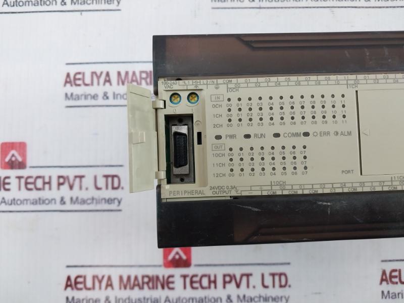 Omron Cpm2Ah-60Cdr-a Sysmac 60-point Programmable Controller 100-240V Ac