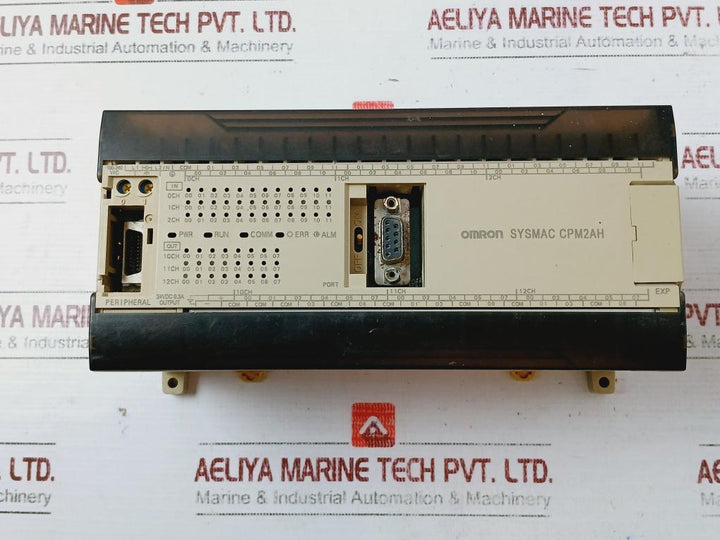 Omron Cpm2Ah-60Cdr-a Sysmac 60-points Programmable Controller 100-240V Ac, T4A