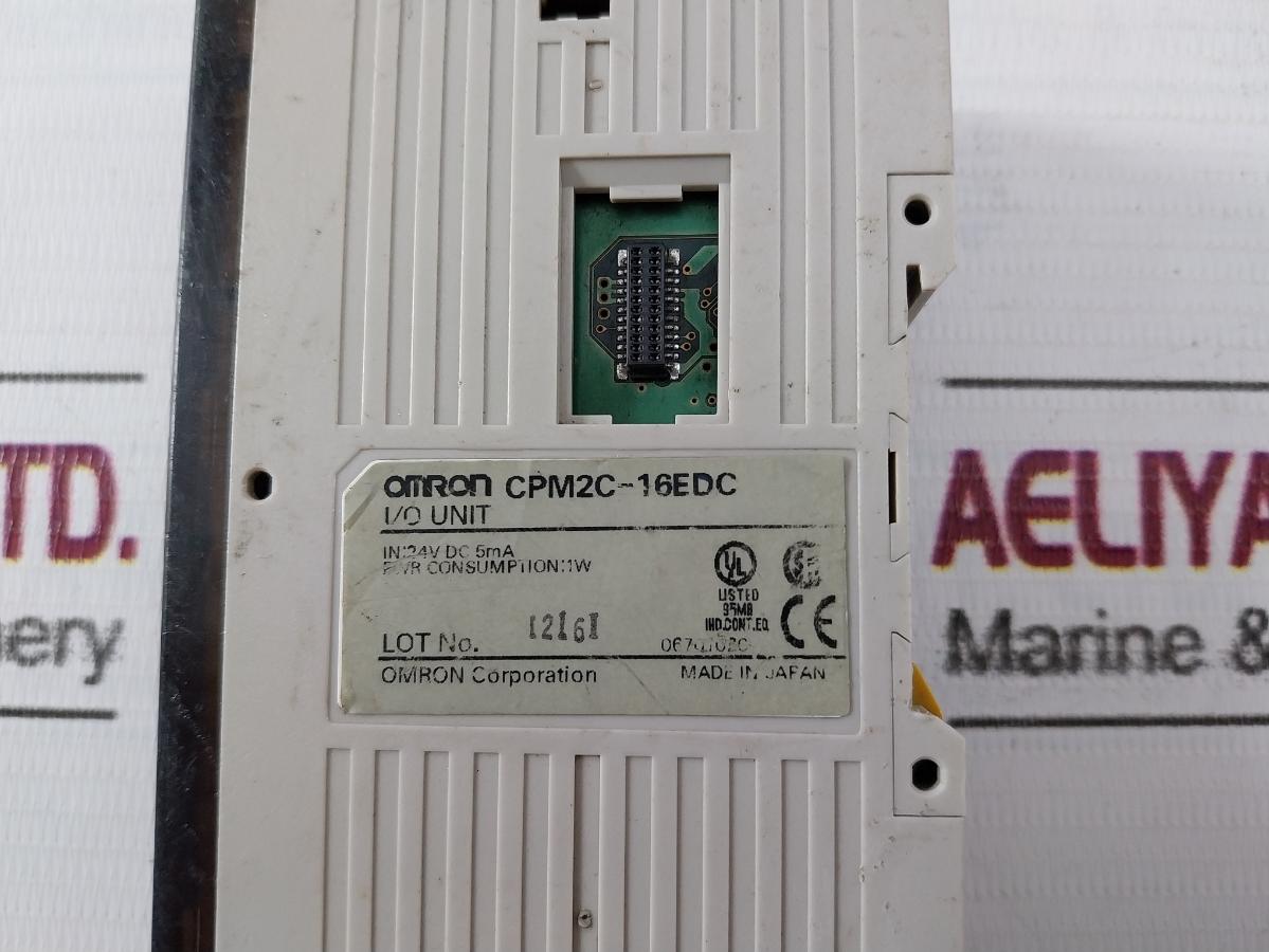Omron Cpm2C-16Edc Input /Output Module 24V Dc 5Ma 1W