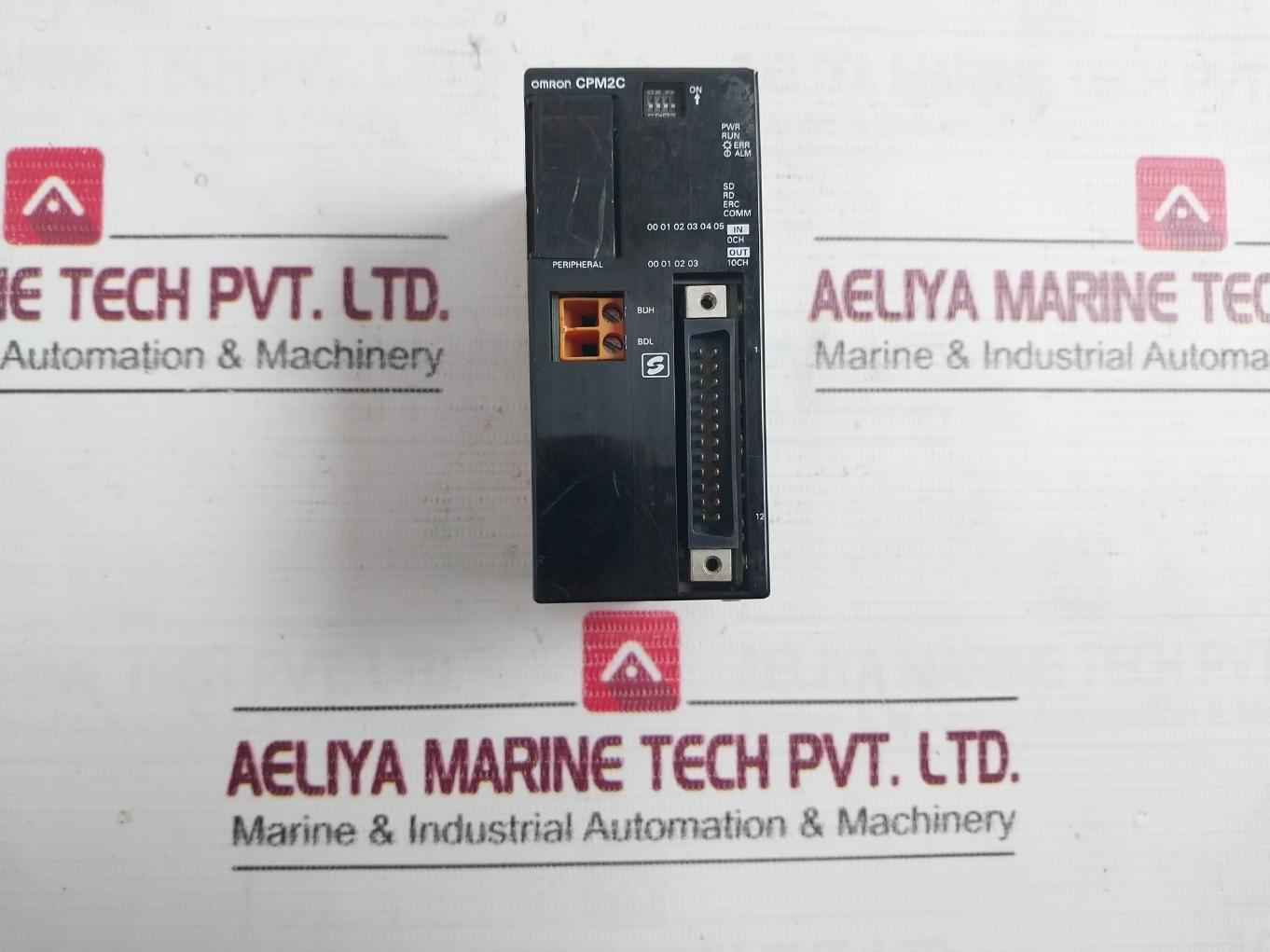 Omron Cpm2C-s110C Plc Programmable Controller 24V Dc 5W 0.3A Max/P 1.2A Max/C