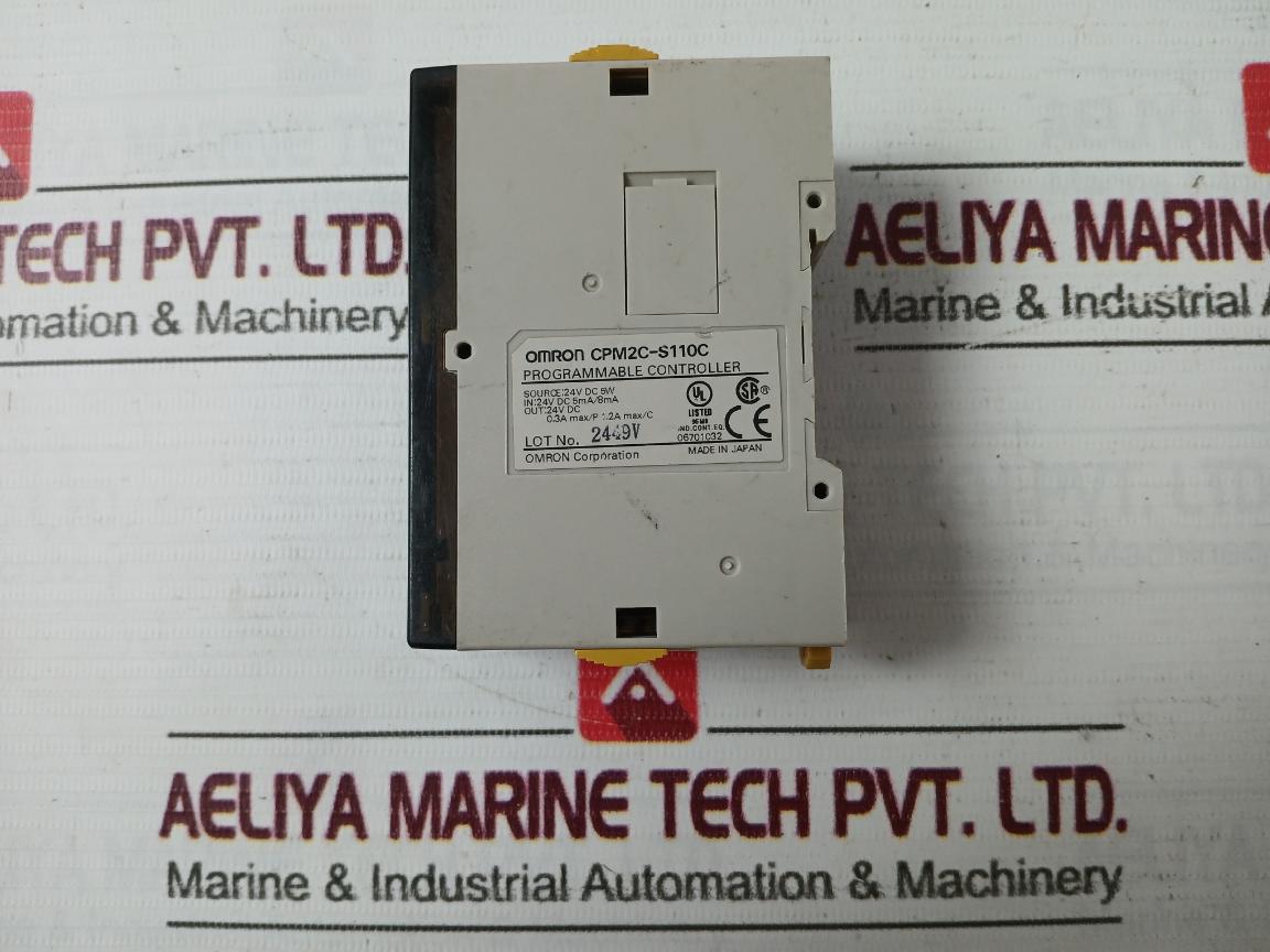 Omron Cpm2C-s110C Programmable Controller Plc Module 24Vdc 5Ma/8Ma