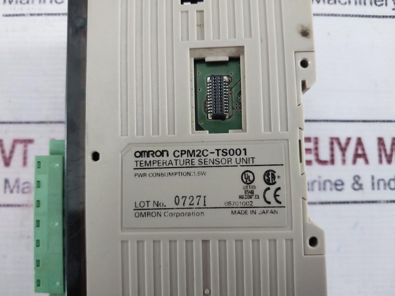 Omron Cpm2C-ts001 Temperature Sensor Unit Thermocouple 2 Inputs