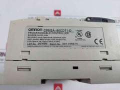 Omron Cpm2a-60cdt1-d Programmable Controller Unit 24vc, 20w