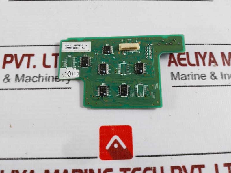 Omron Cpm2a-led60 Plc Display Board 0986666-8b