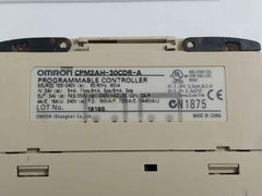 Omron Cpm2ah-30cdr-a Programmable Logic Controller 24v(dc), 5ma, 11pts/6ma, 5pt