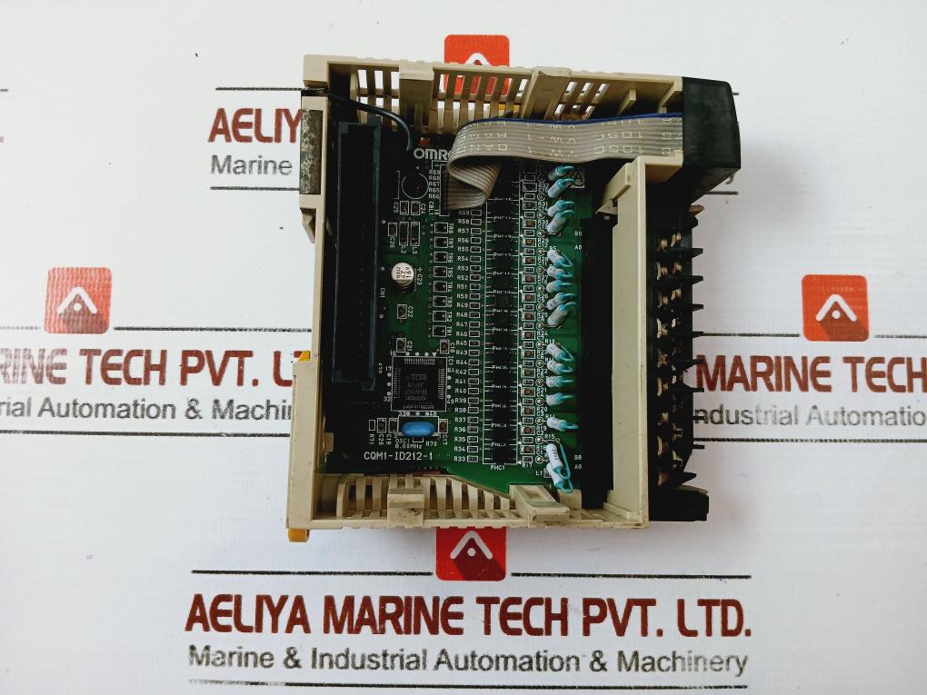 Omron Cqm1- Pd026,cqm1h-cpu51,cqm1-id212 Plc Module Rack