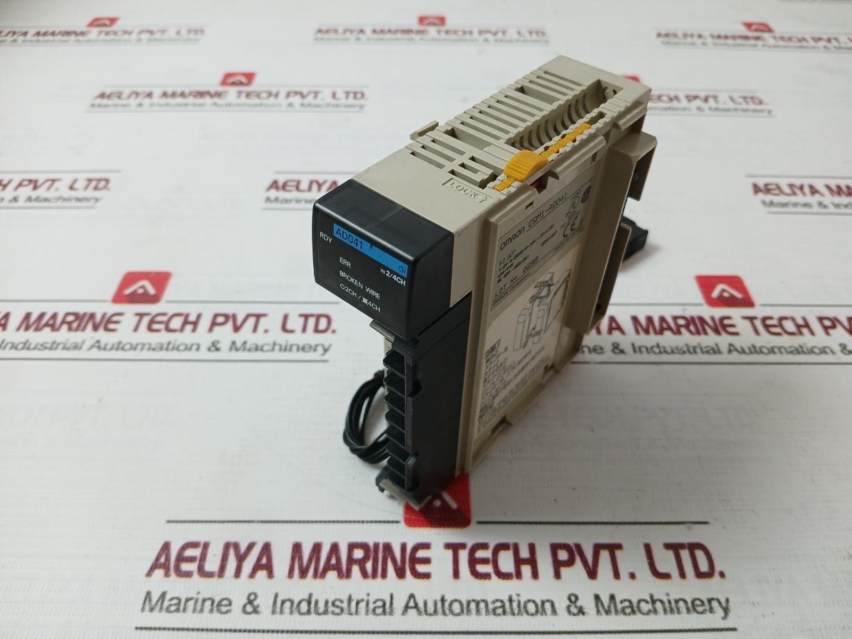 Omron Cqm1-ad041 Input Module 4-20 Ma