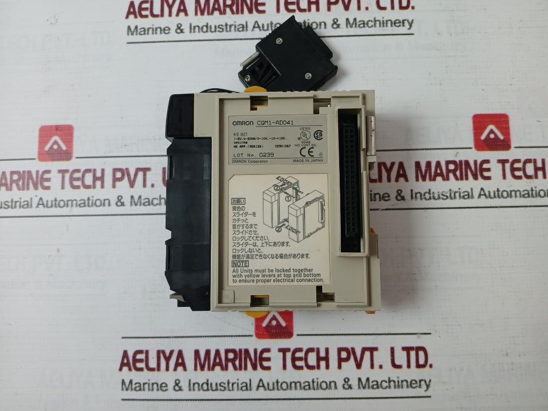 Omron Cqm1-ad041 Input Module 4-20 Ma