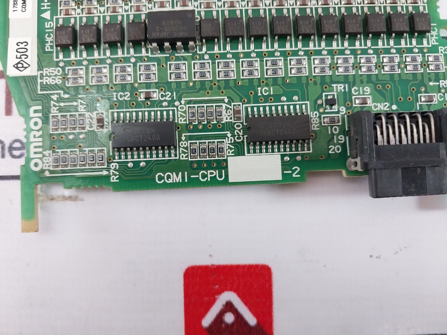 Omron CQM1-CPU11-2 Printed Circuit Board CQM1-CPU-2