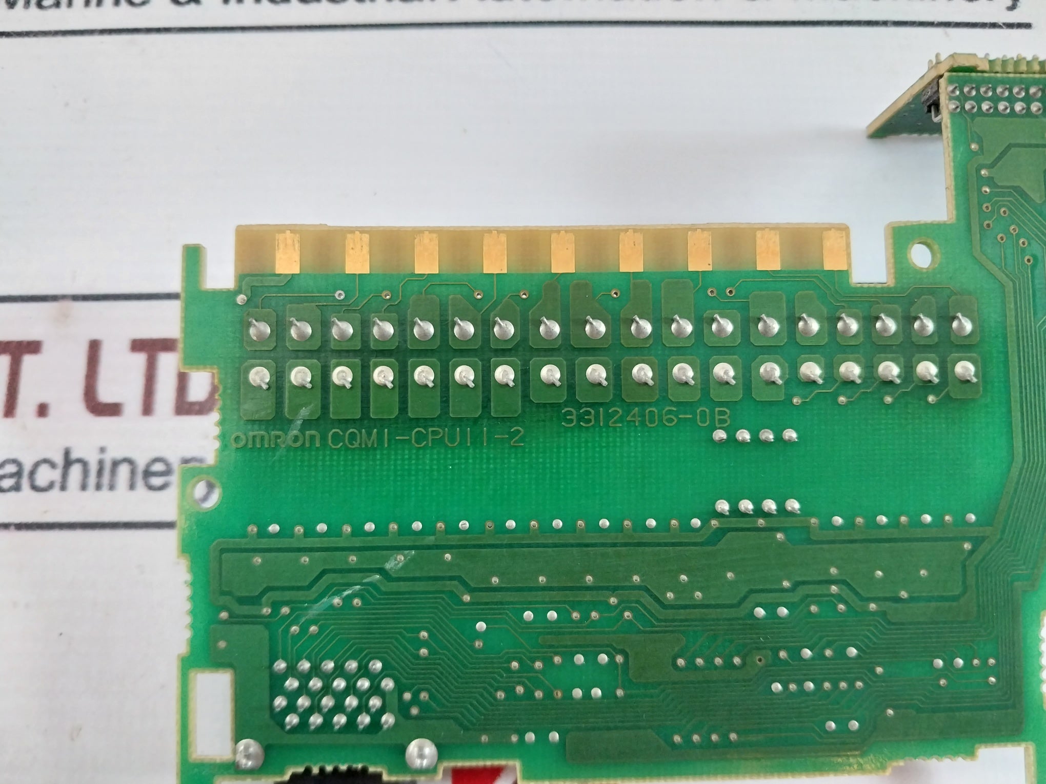 Omron CQM1-CPU11-2 Printed Circuit Board CQM1-CPU-2