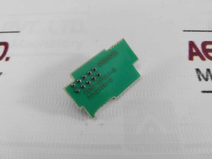 Omron Cqm1-cpu11-9 Cpu End Plate Pcb Card 3312406-0