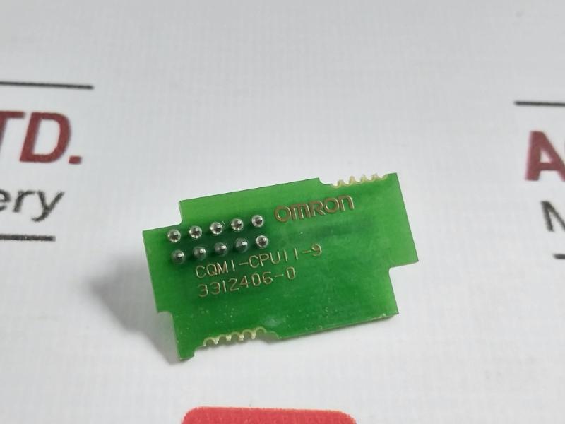 Omron Cqm1-cpu11-9 Interface Module Circuit Board 3312406-0