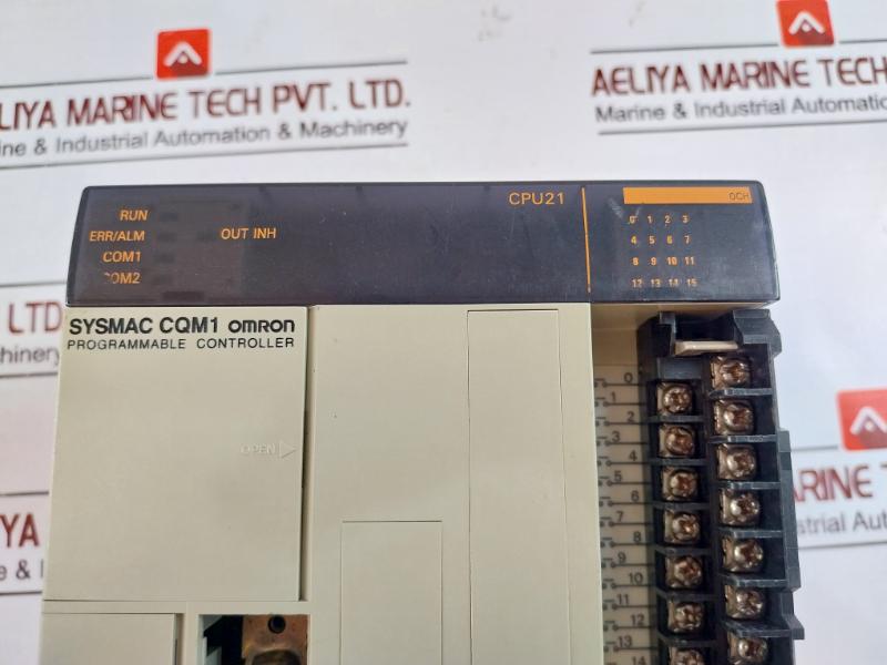 Omron Cqm1-cpu21-e Sysmac Programmable Controller Cpu Unit 24V Dc