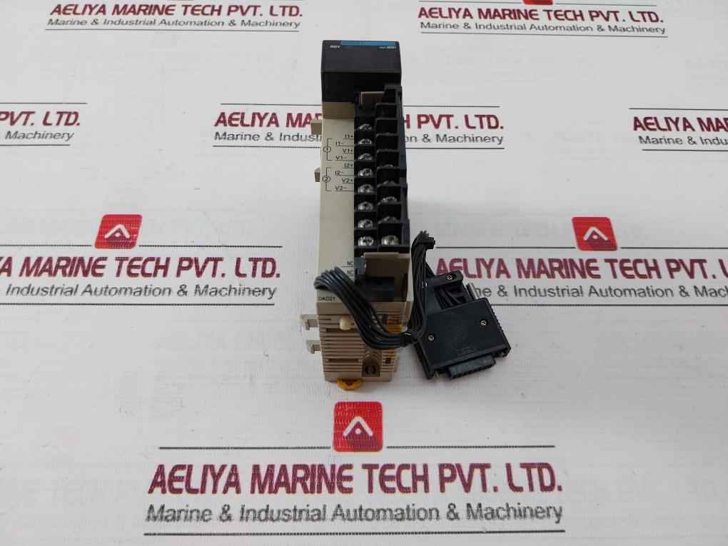 Omron Cqm1-da021 Analog Output Module 20Ma