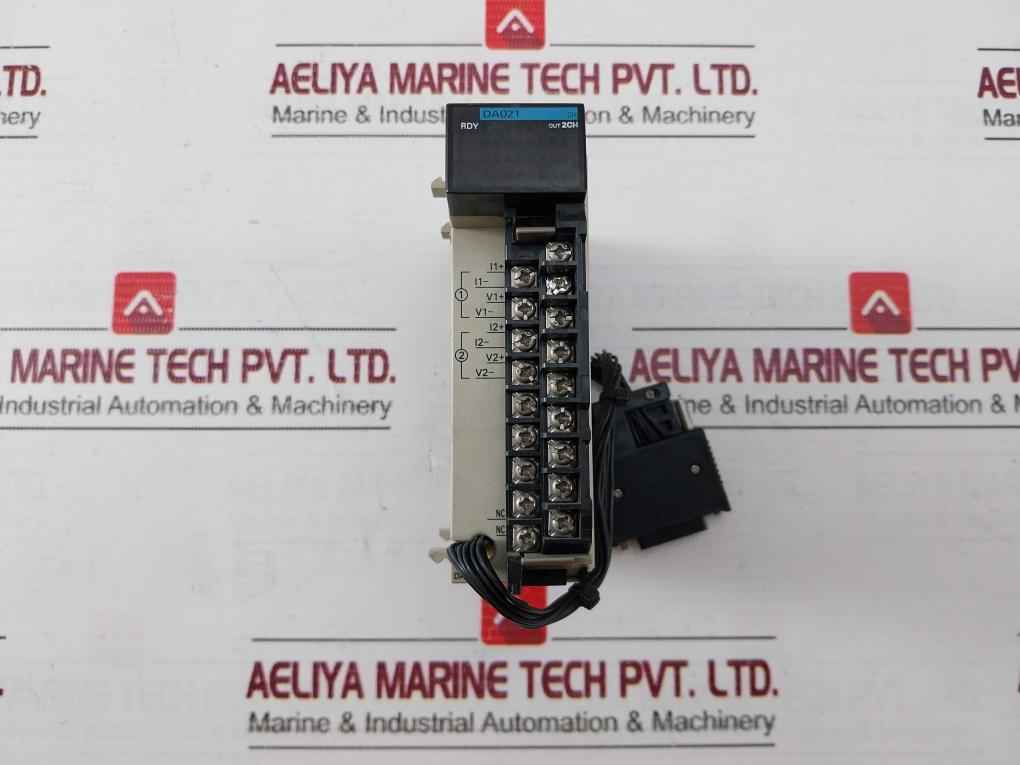 Omron Cqm1-da021 Analog Output Module 20Ma