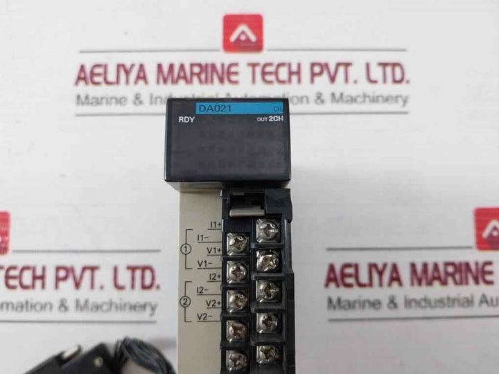 Omron Cqm1-da021 Analog Output Module 20Ma