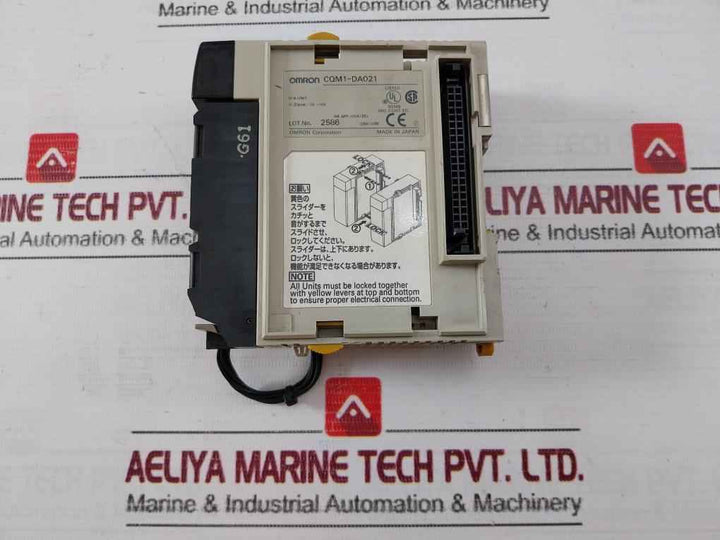 Omron Cqm1-da021 Analog Output Module 20Ma