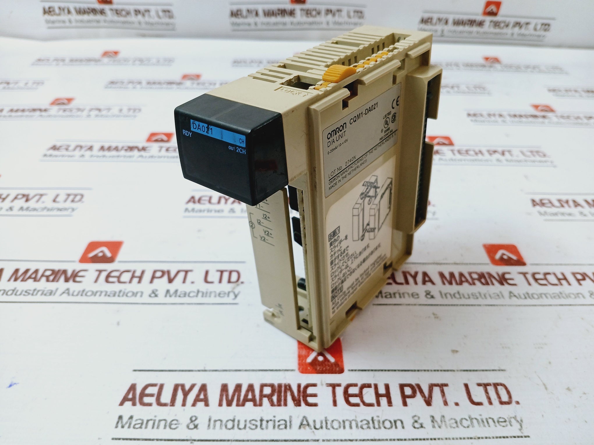 Omron Cqm1-da021 D/A Output Unit 20Ma