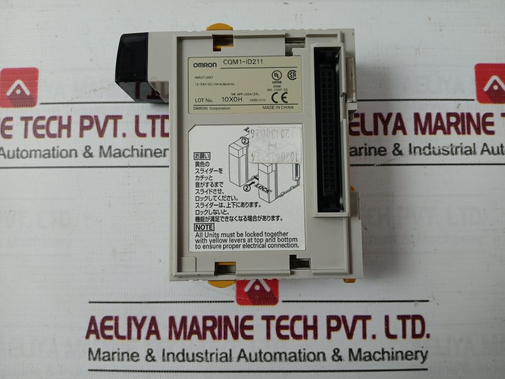 Omron Cqm1-id211 Input Unit 12-24V Dc, 10Ma, 8 Points