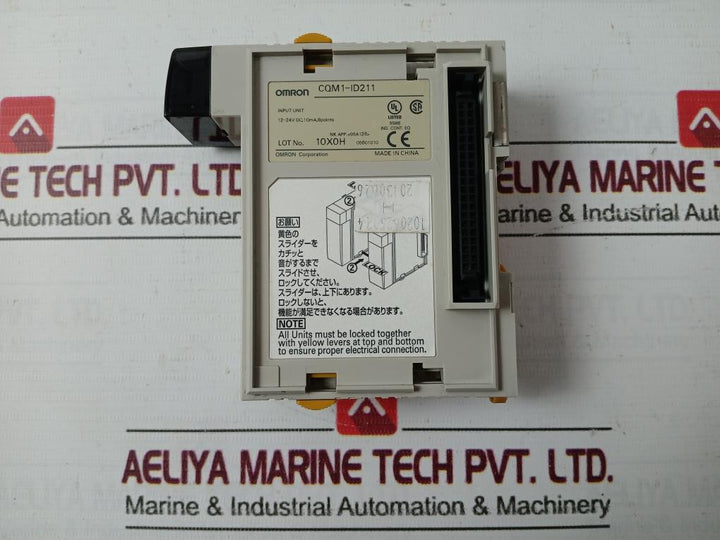 Omron Cqm1-id211 Input Unit 12-24V Dc, 10Ma, 8 Points