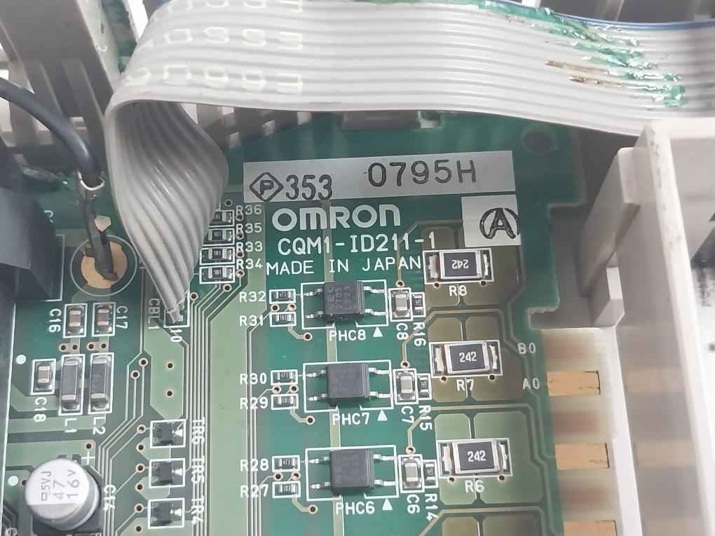 Omron Cqm1-id211 Input Unit 5-10Ma