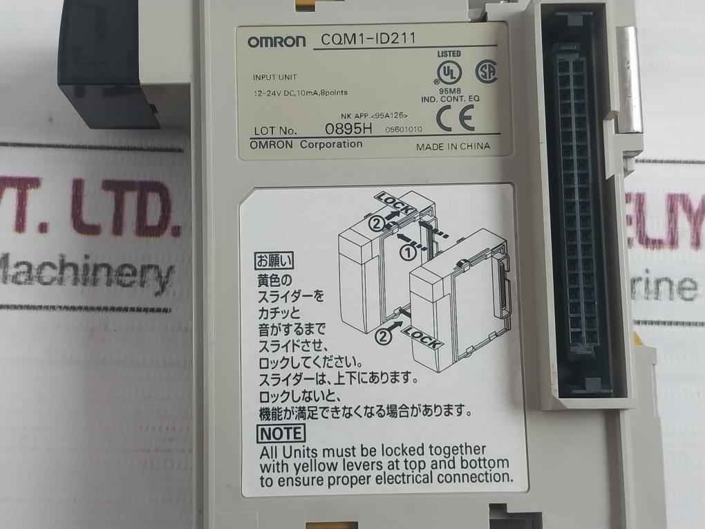 Omron Cqm1-id211 Input Unit 5-10Ma