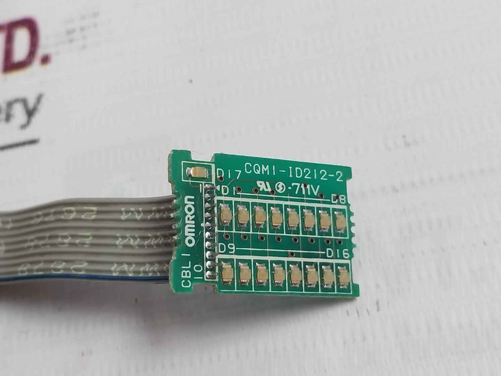 Omron Cqm1-id212-1 Input Module Pcb 8.00Mhz Rev: D14 2346811-0C