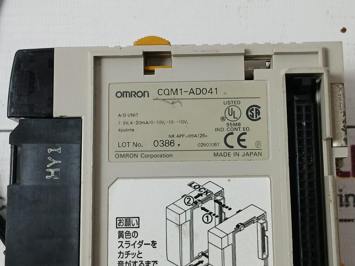 Omron Cqm1-id212-1 Pcb Card For Input Module -707V