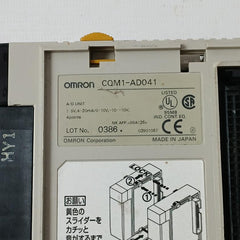 Omron Cqm1-id212-1 Pcb Card For Input Module -707V