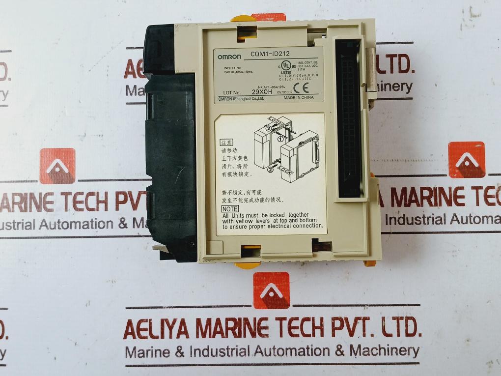 Omron Cqm1-id212 16-point Input Module Dc24V Class I Division 2
