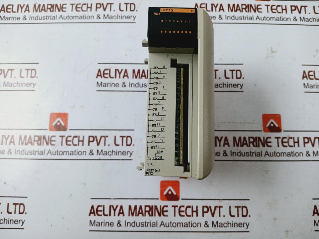 Omron Cqm1-id212 16-point Input Module 24Vdc 6Ma